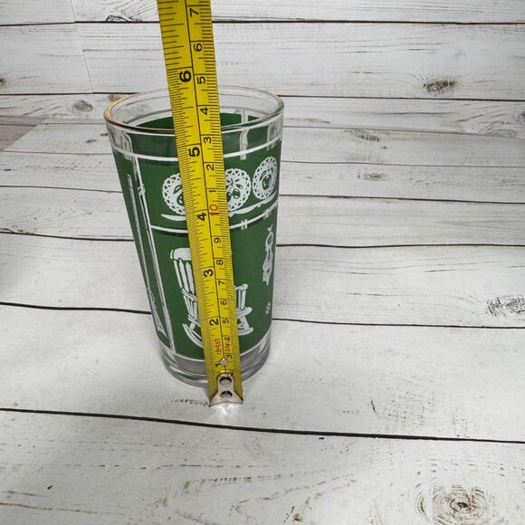 Vintage Libbey Colonial Americana Homestead Drinking Glasses Set of 2 MCM 12 Oz. - Picture 9 of 11